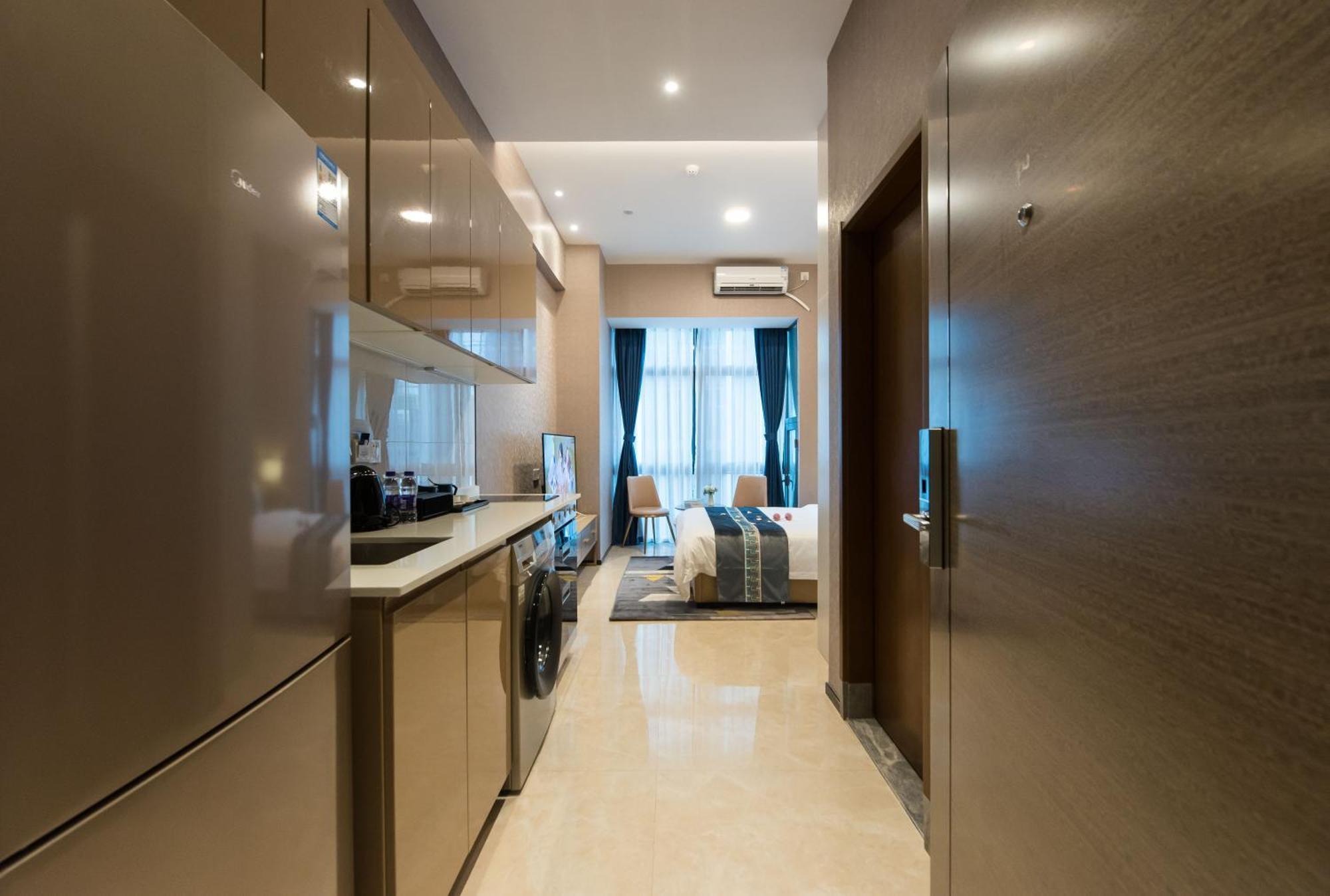 Zun Xiang Executive Apartment - Shenzhen Futian Exhibition Center Extérieur photo